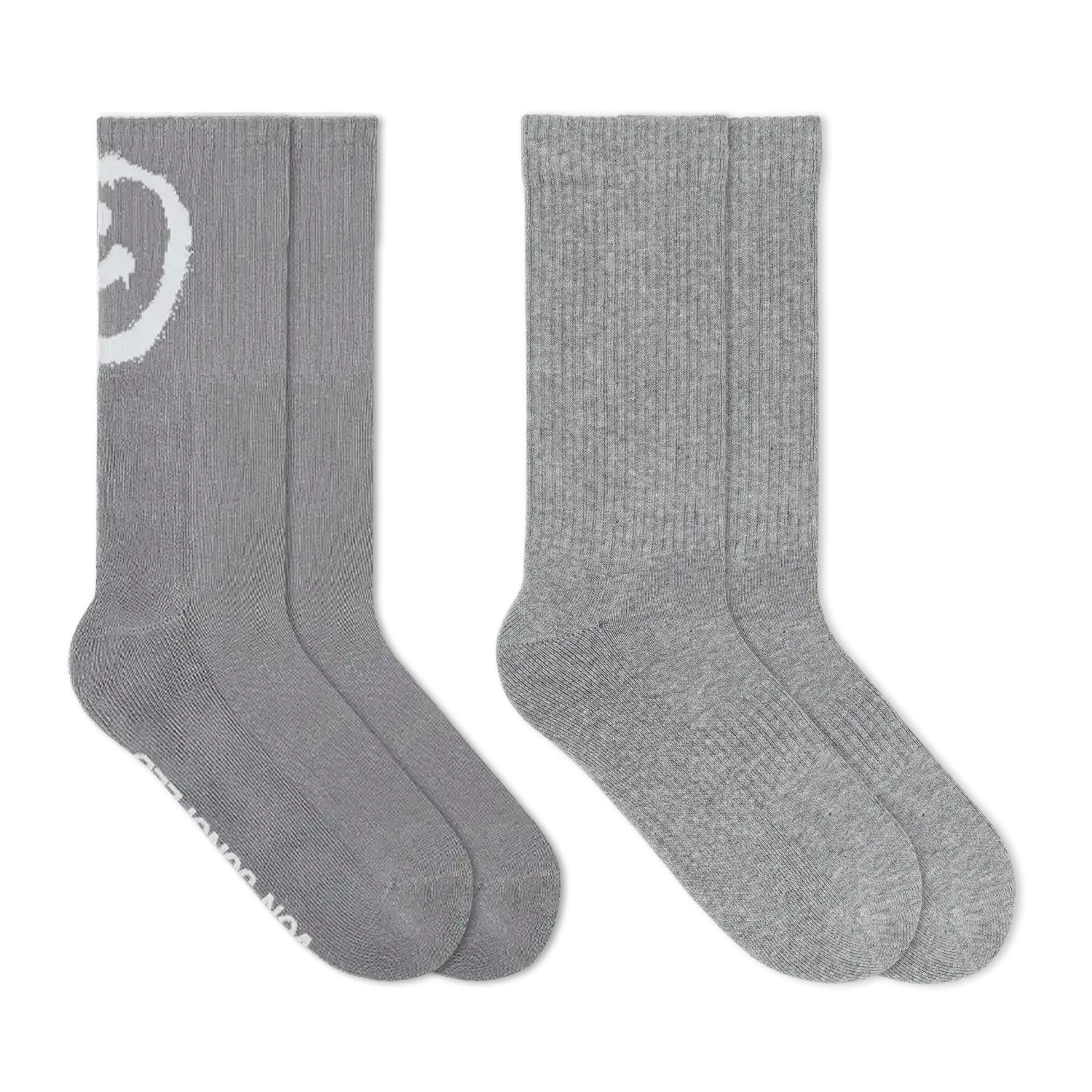 4 Paar: Tennis Socken mit Smiley & Classic - Bundle