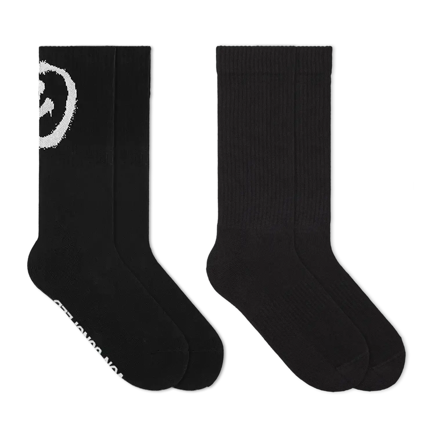 4 Paar: Tennis Socken mit Smiley & Classic - Bundle