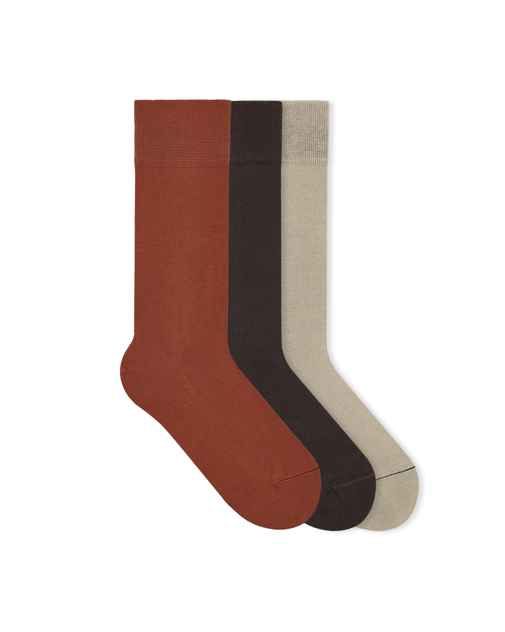 cream-orange-brown-socks-classic-socken-est