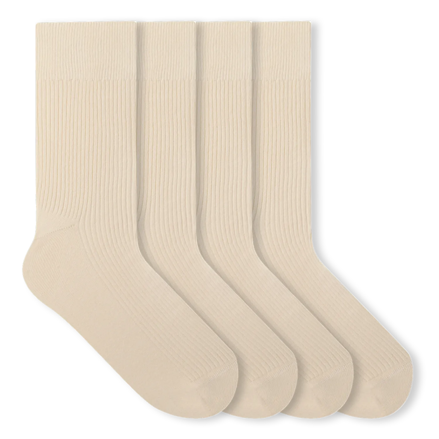 Feingerippte Socken | 2 Paar