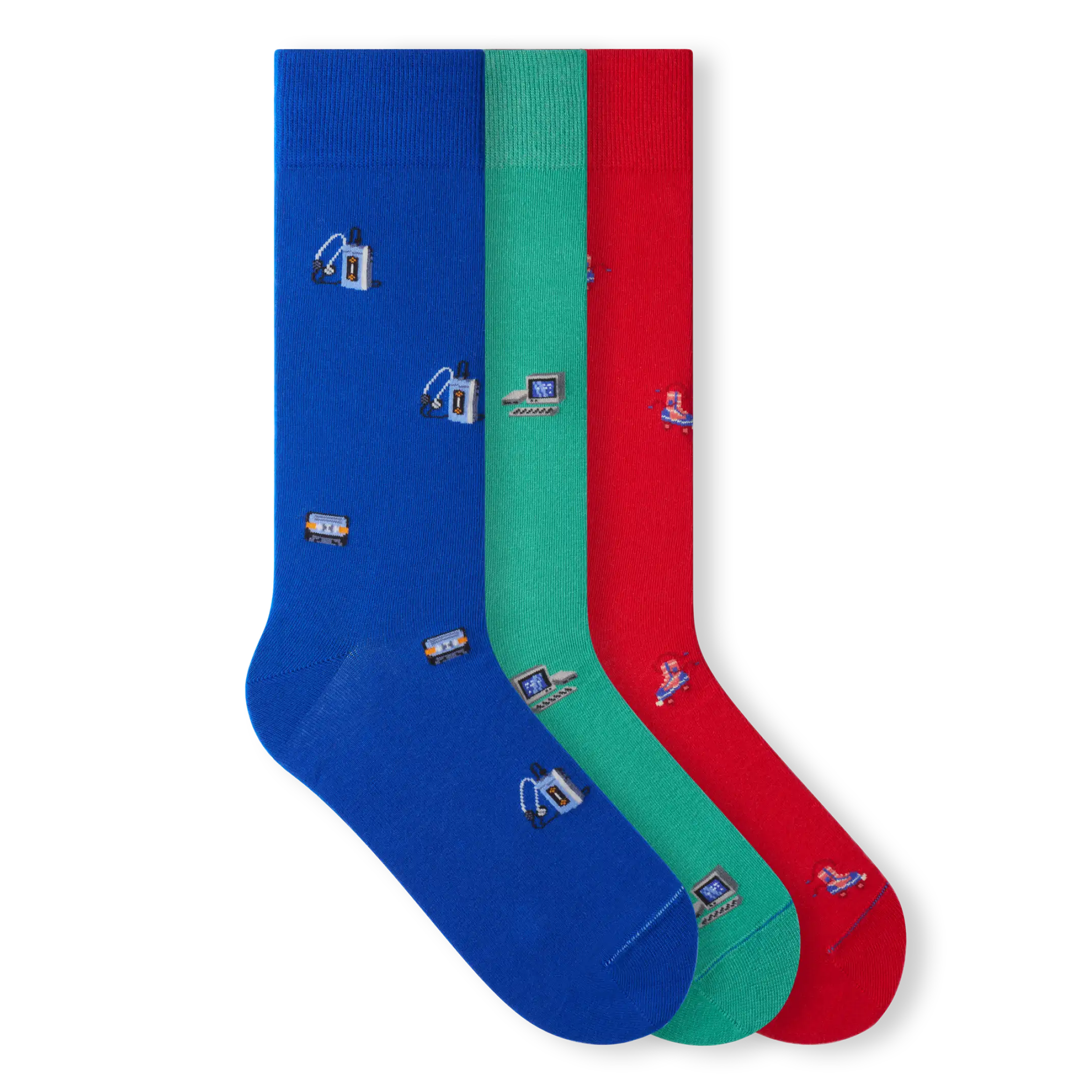 Motivsocken aus Bio-Baumwolle - 3er Set