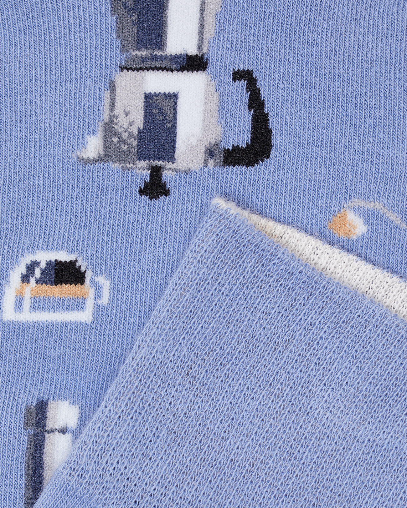 fun espresso socks detail socken