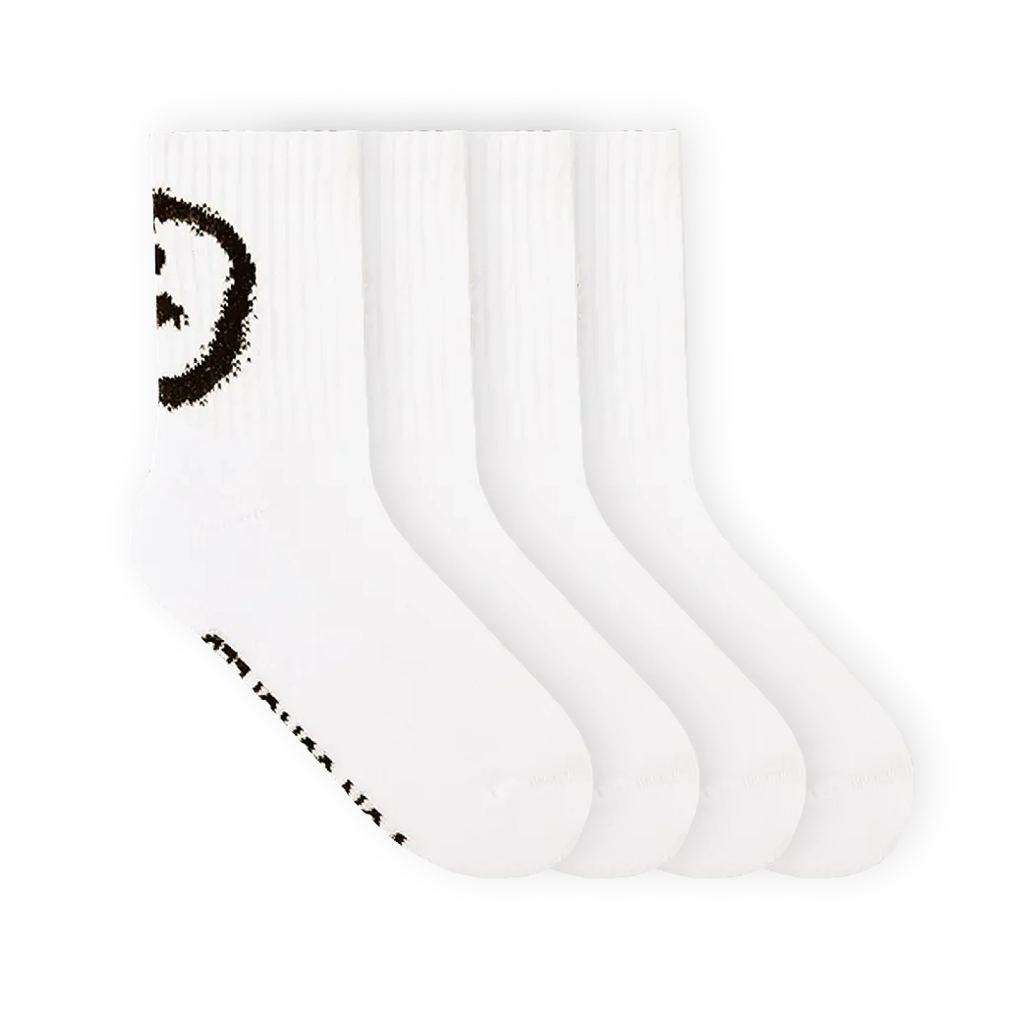 Kinder Smiley Tennis Socken | Pack