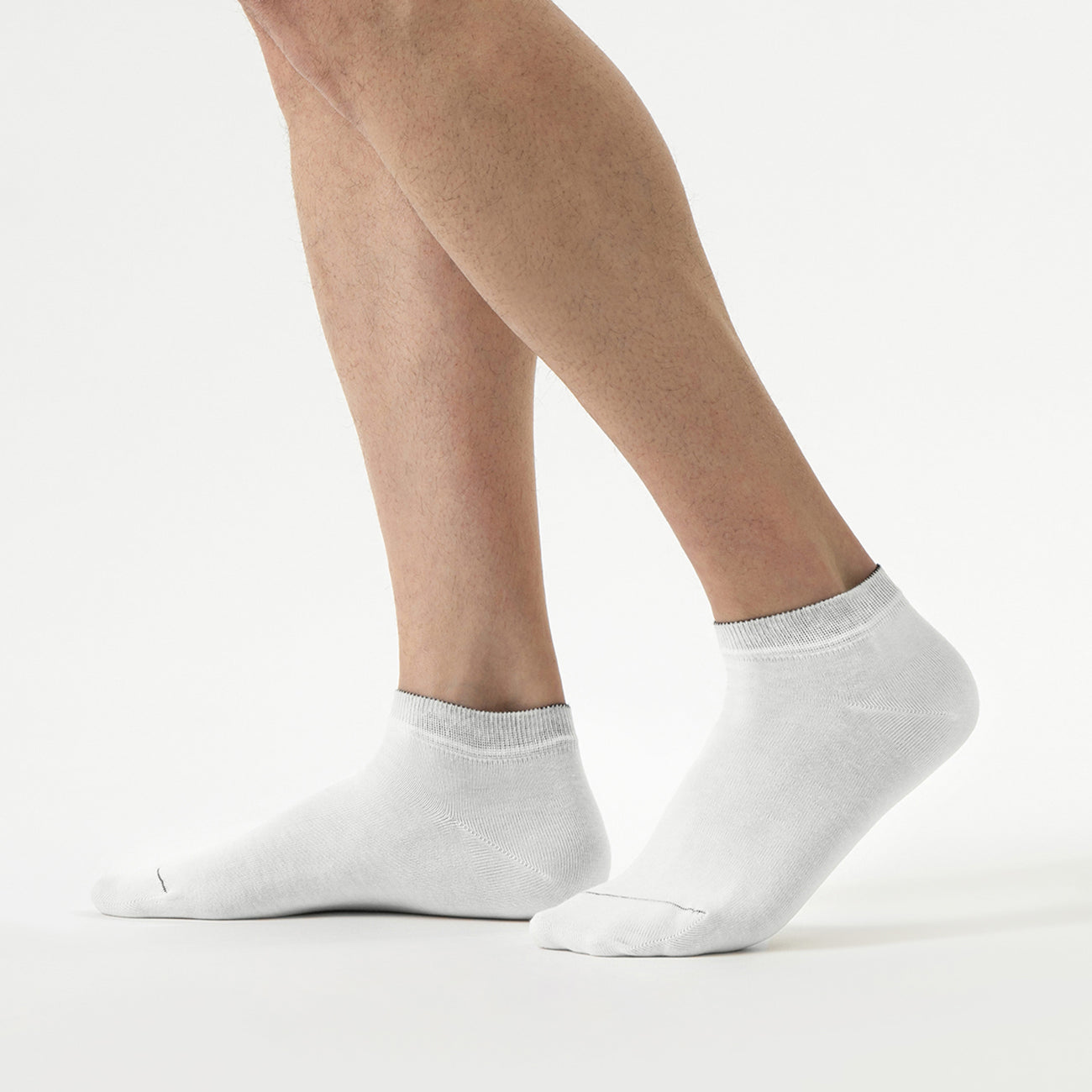 sneaker socken weiß - ankle socks white basics sport socks model