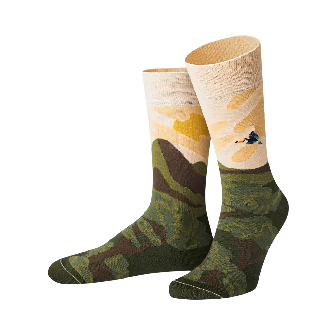 Gemusterte Storysocken