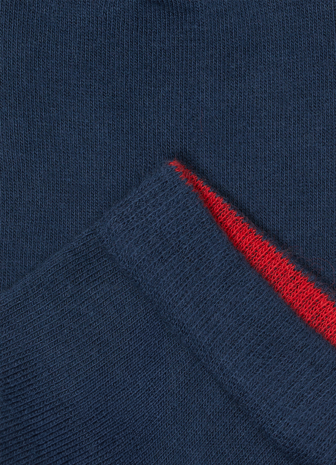 sneaker socken dunkelblau - ankle socks navy basics sport socks detail signature