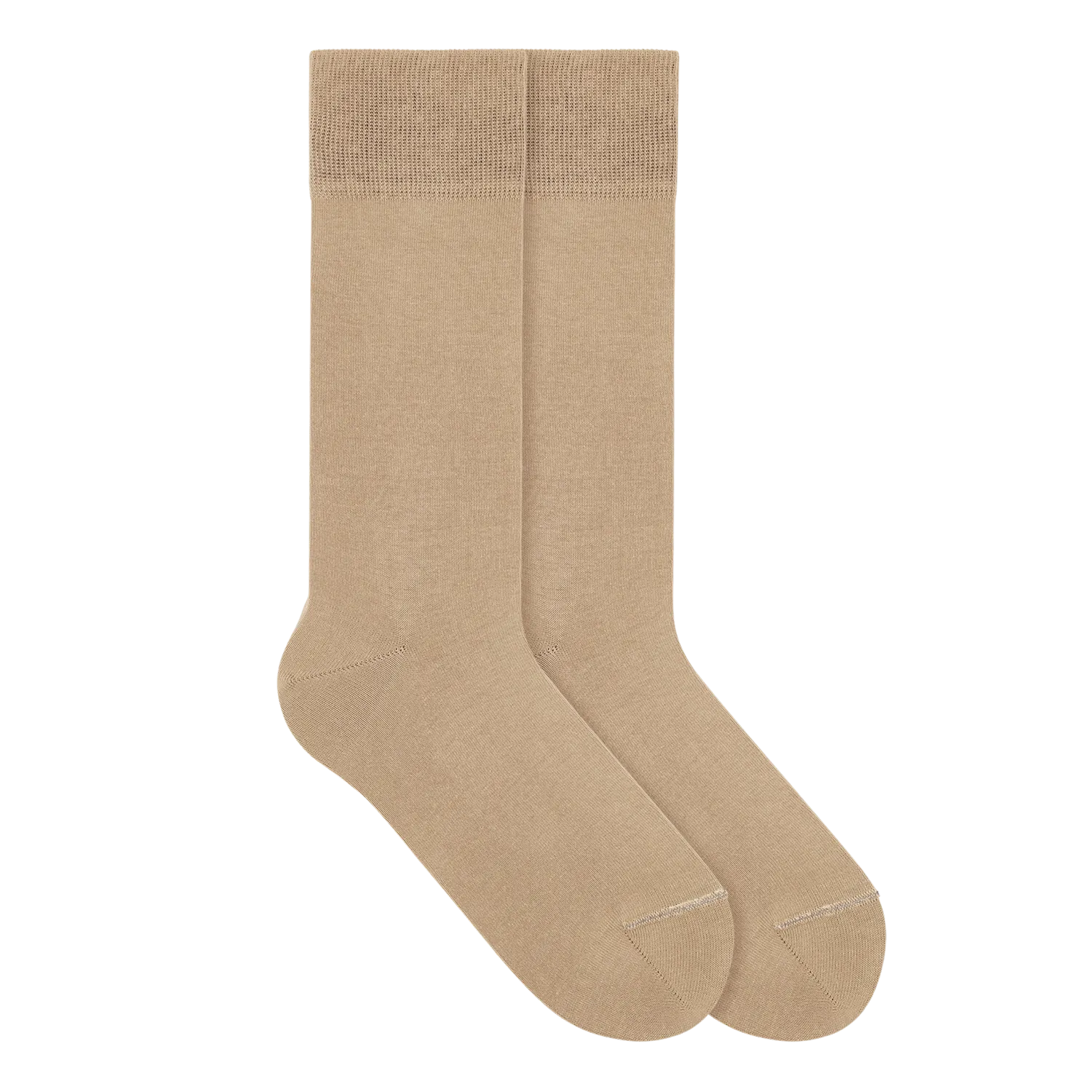 Einfarbige Socken aus Bio-Baumwolle - 1 Paar