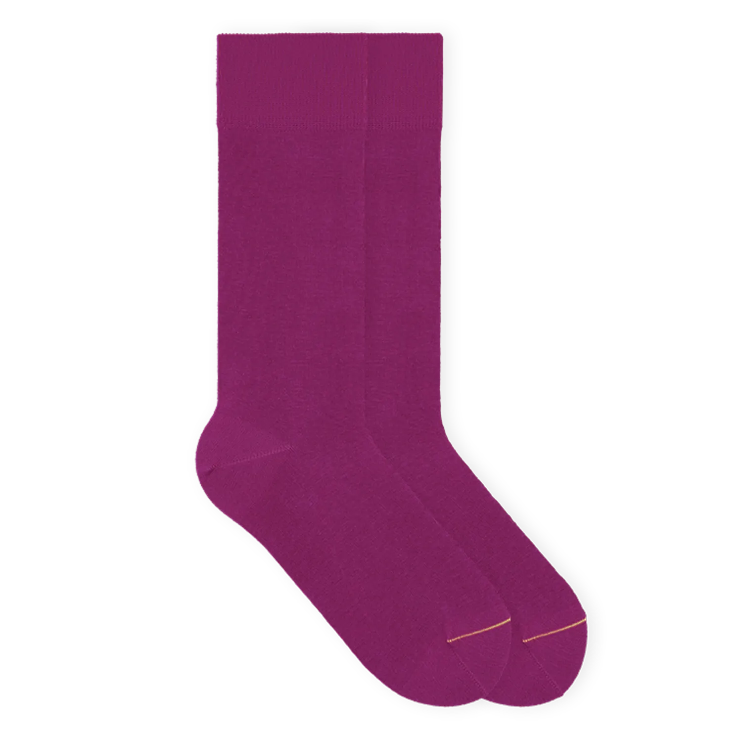 Einfarbige Socken aus Bio-Baumwolle - 1 Paar