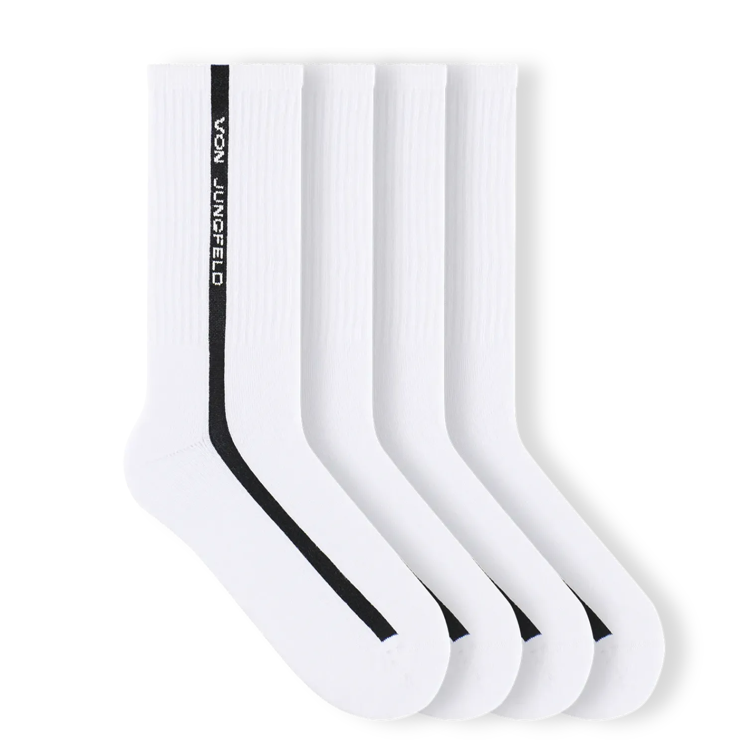 Tennissocken VON JUNGFELD Schriftzug | 2 Paar