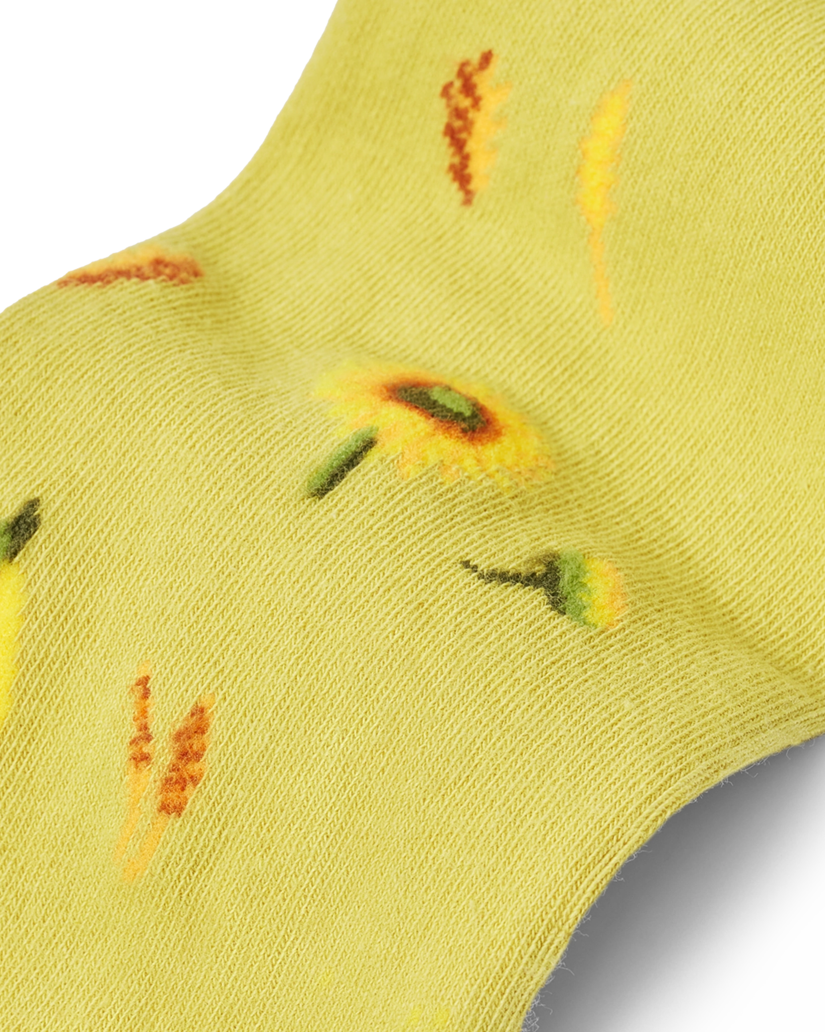sunflower-socks-sonnenblume-socken-details