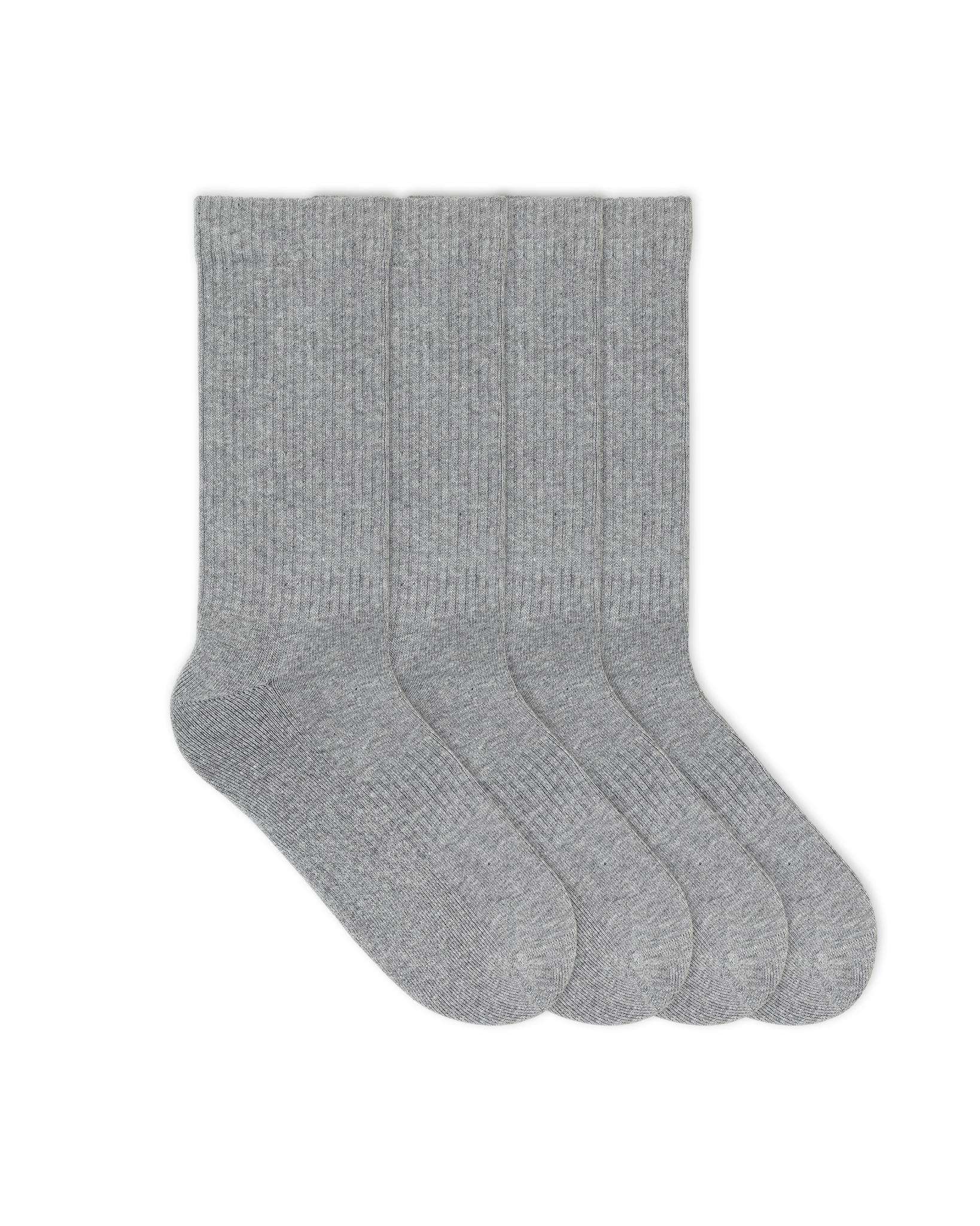 graue tennis socken - 4er set sport socken bio socken