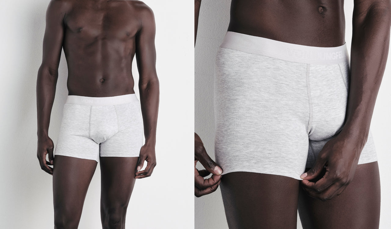 Die richtige Boxershorts-Größe finden