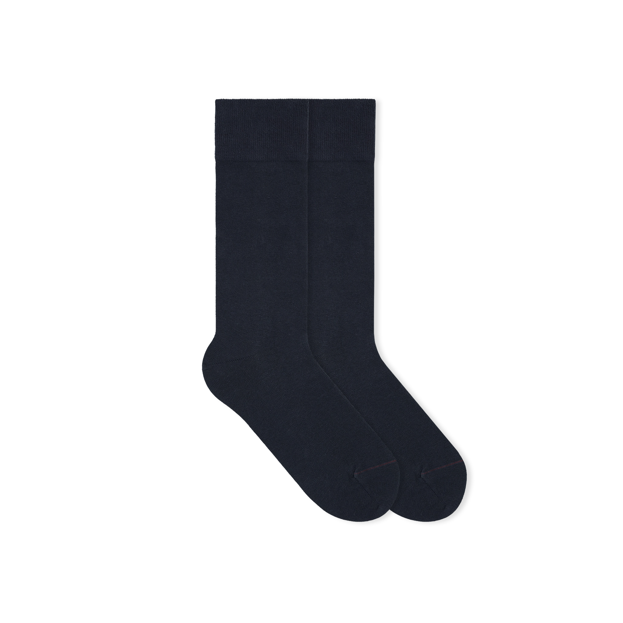 navy-classic-socks-unisex-blau-flat