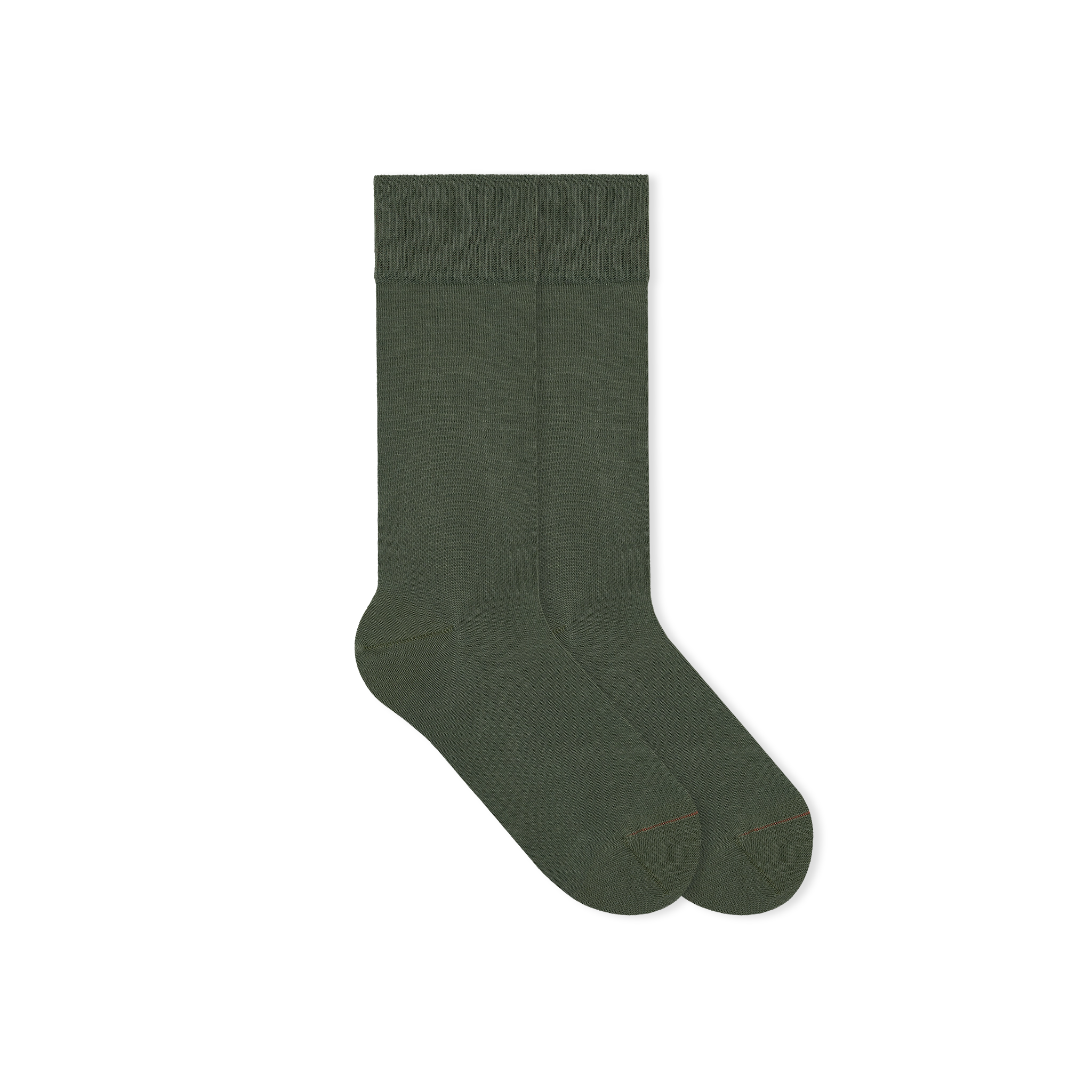 green-classic-socks-unisex-flat