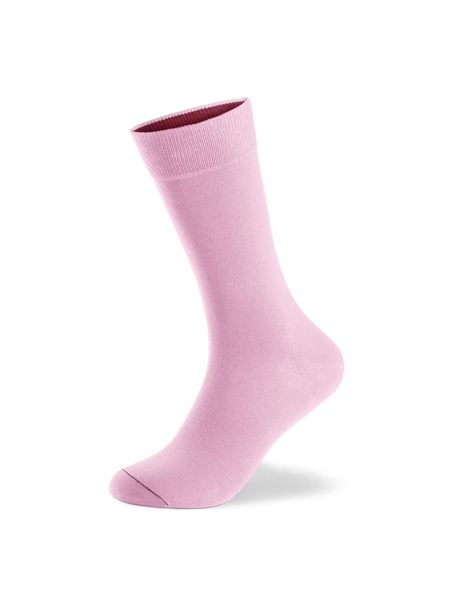 Einfarbige Socken aus Bio-Baumwolle - 1 Paar