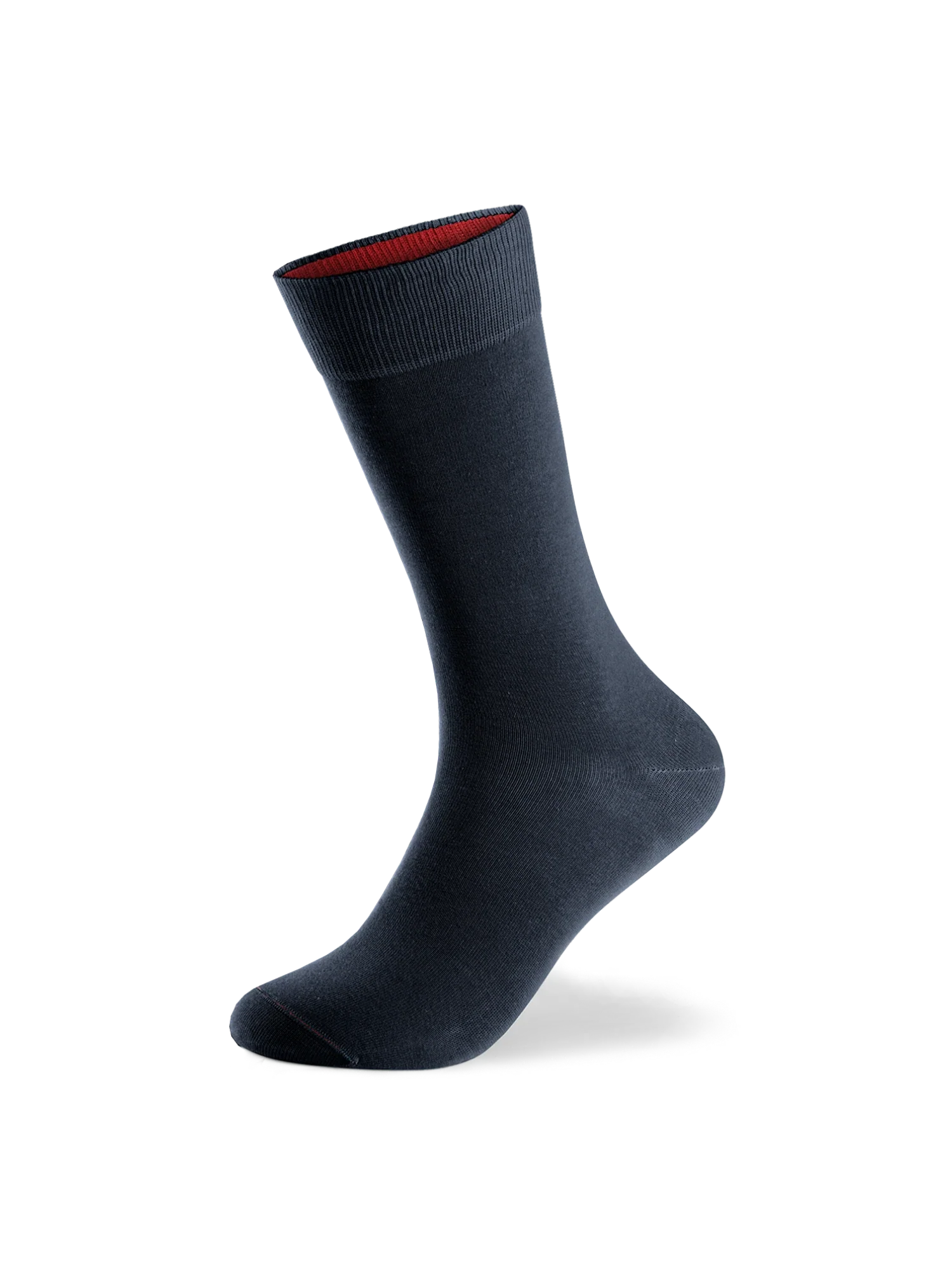 Einfarbige Socken aus Bio-Baumwolle - 1 Paar