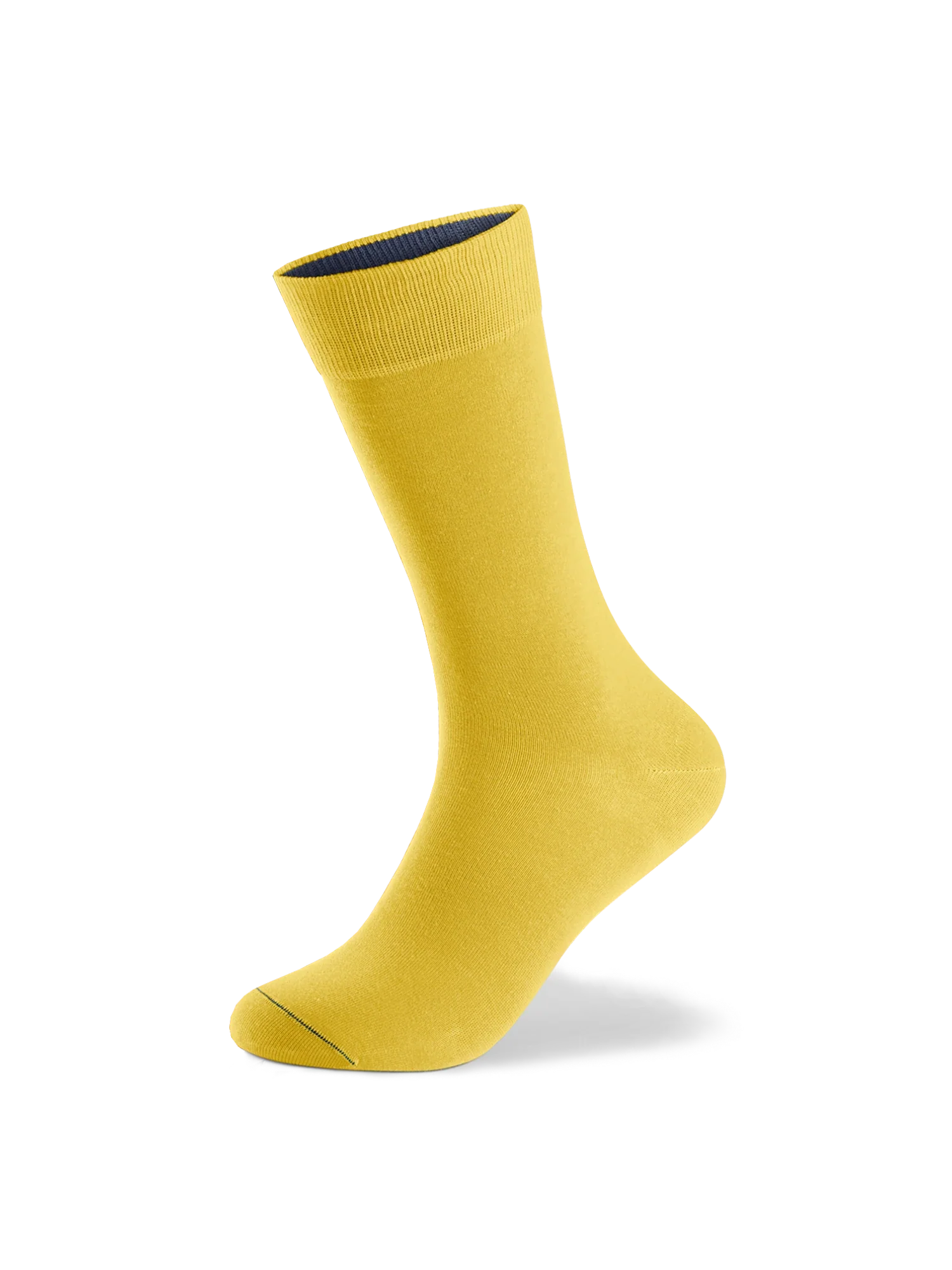 Einfarbige Socken aus Bio-Baumwolle - 1 Paar