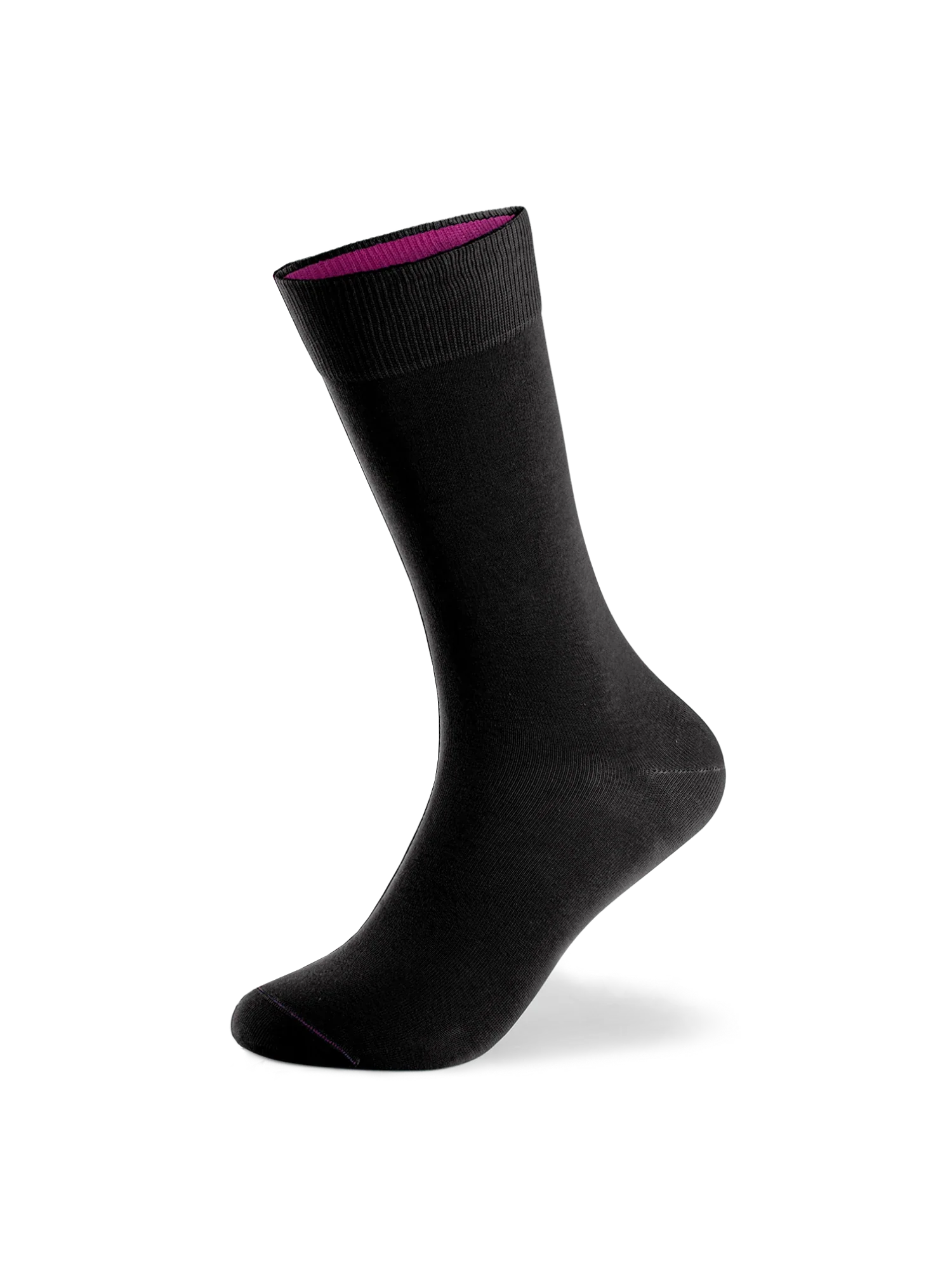 Einfarbige Socken aus Bio-Baumwolle - 1 Paar