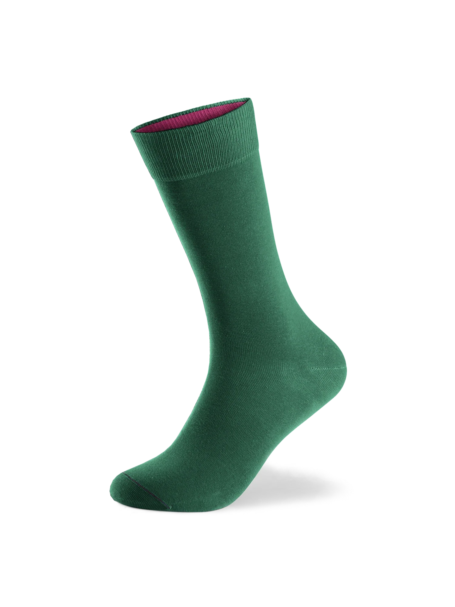 Einfarbige Socken aus Bio-Baumwolle - 1 Paar
