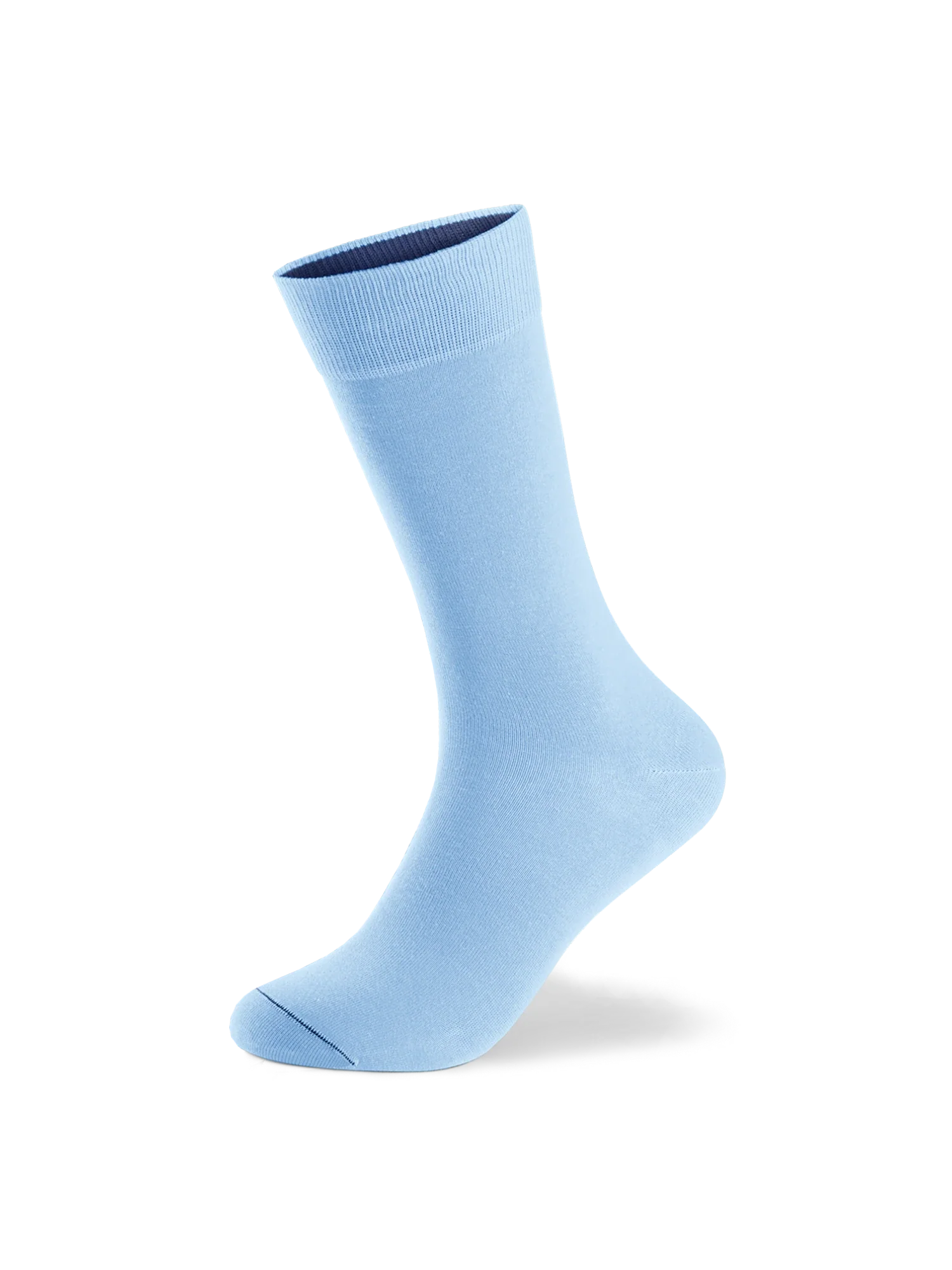 Einfarbige Socken aus Bio-Baumwolle - 1 Paar