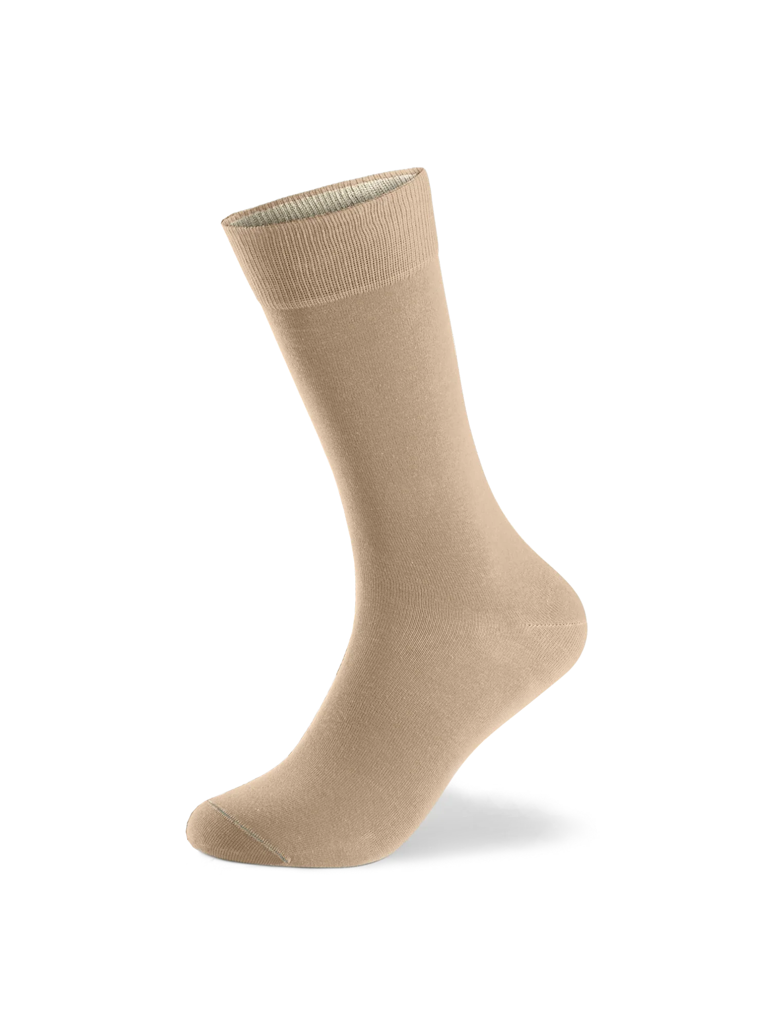 Einfarbige Socken aus Bio-Baumwolle - 1 Paar