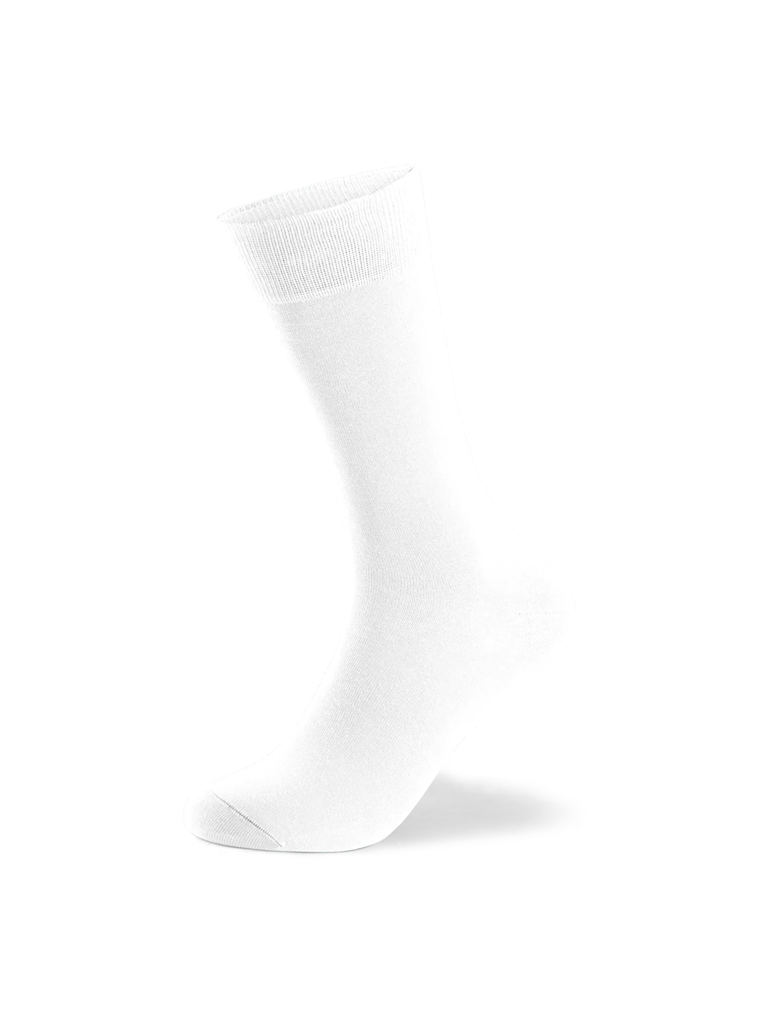 Einfarbige Socken aus Bio-Baumwolle - 1 Paar