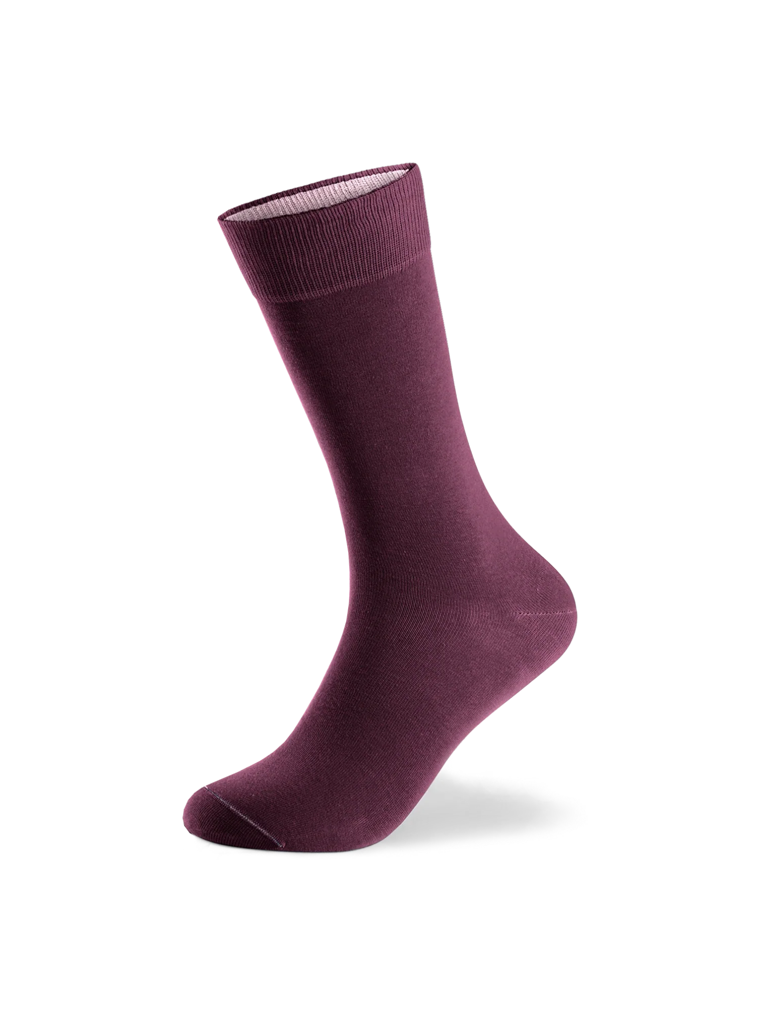 Einfarbige Socken aus Bio-Baumwolle - 1 Paar