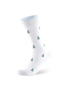 Weihnachtssocke Christmas Tree Optic White