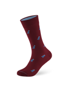 Weihnachtssocke T-Rex Copper Red