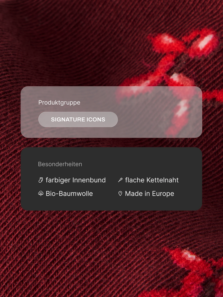 Motivsocken aus Bio-Baumwolle - Sets