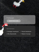 Weihnachtssocken Gans in Melange Black – Produktdetails