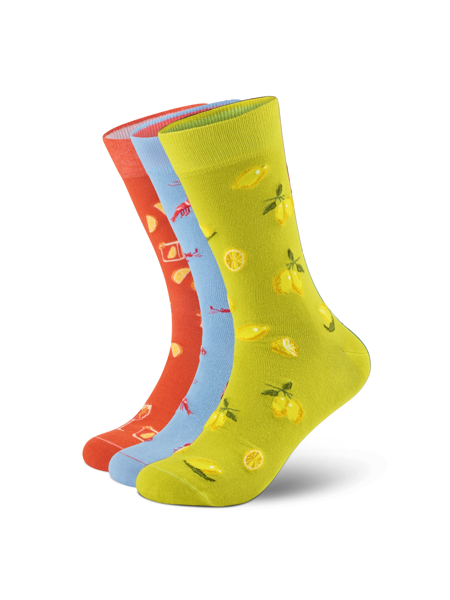 Motivsocken aus Bio-Baumwolle - 3er Set