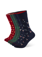 6 Paar Weihnachtssocken Christmas Collection