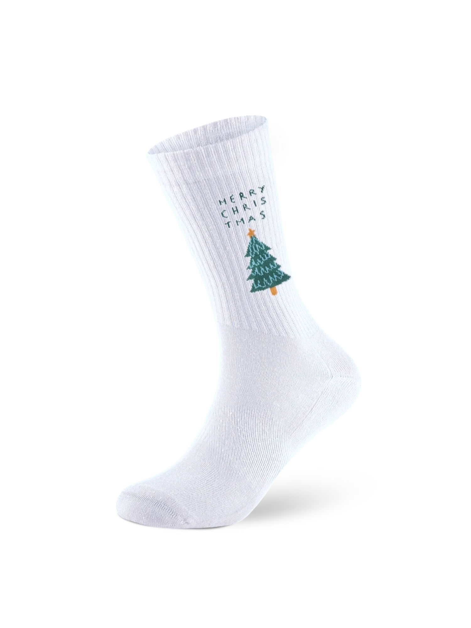 Tennissocke Tree White