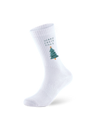 Tennissocke Tree White