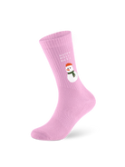Tennissocke Snowman Blush Pink