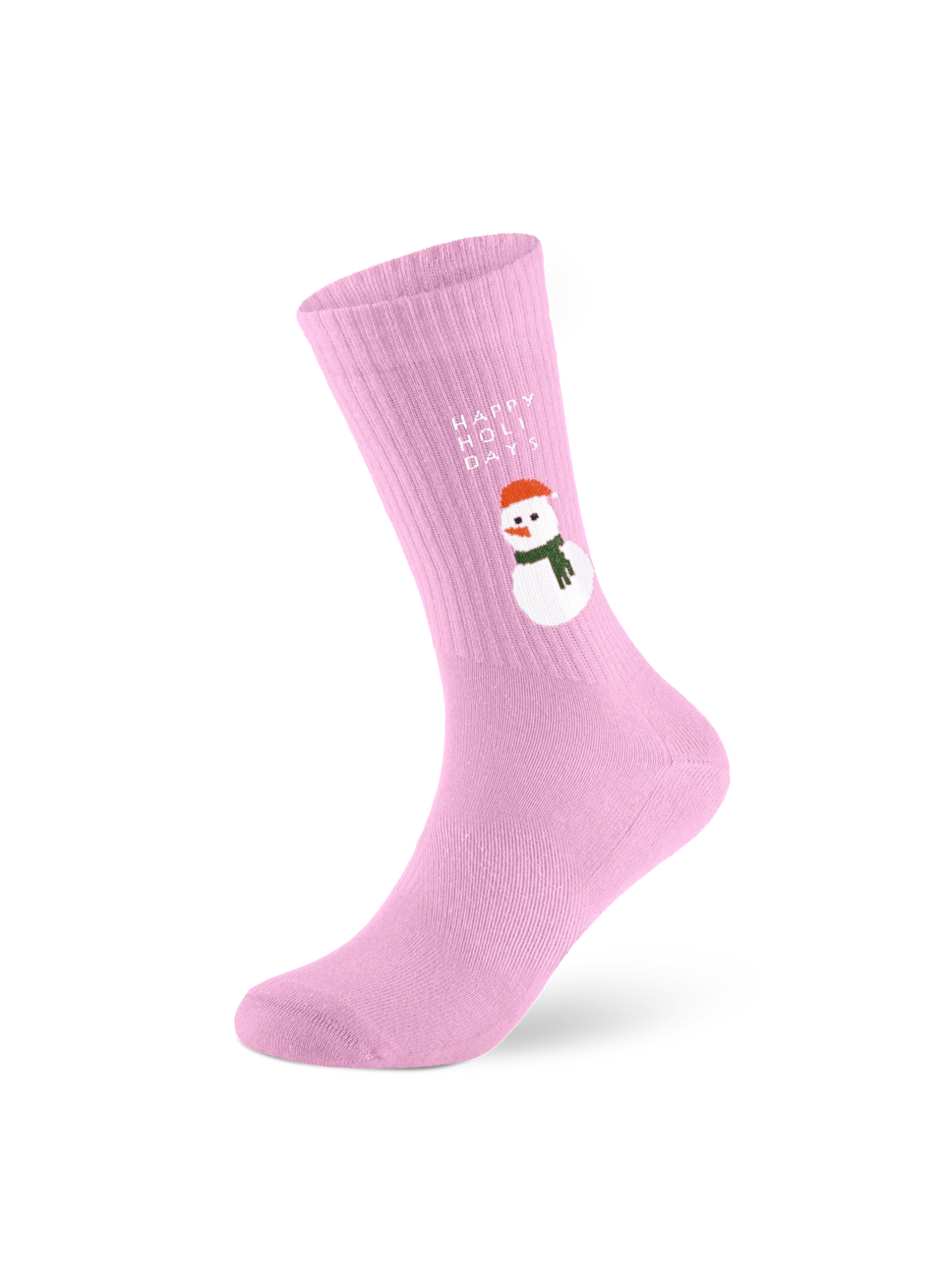 Tennissocke Snowman Blush Pink