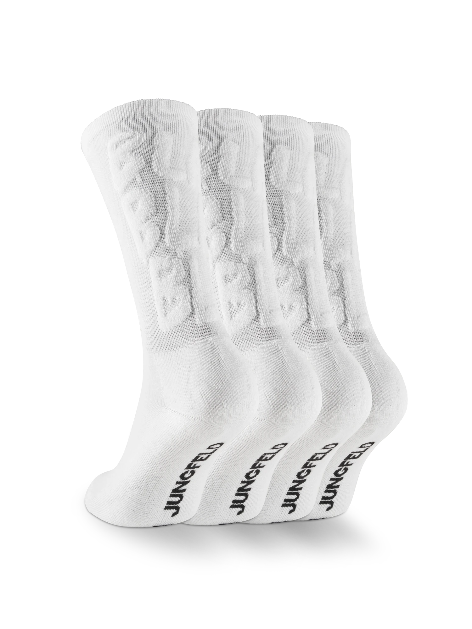 Embossed Socken mit 3D-Motiv - 4er Set