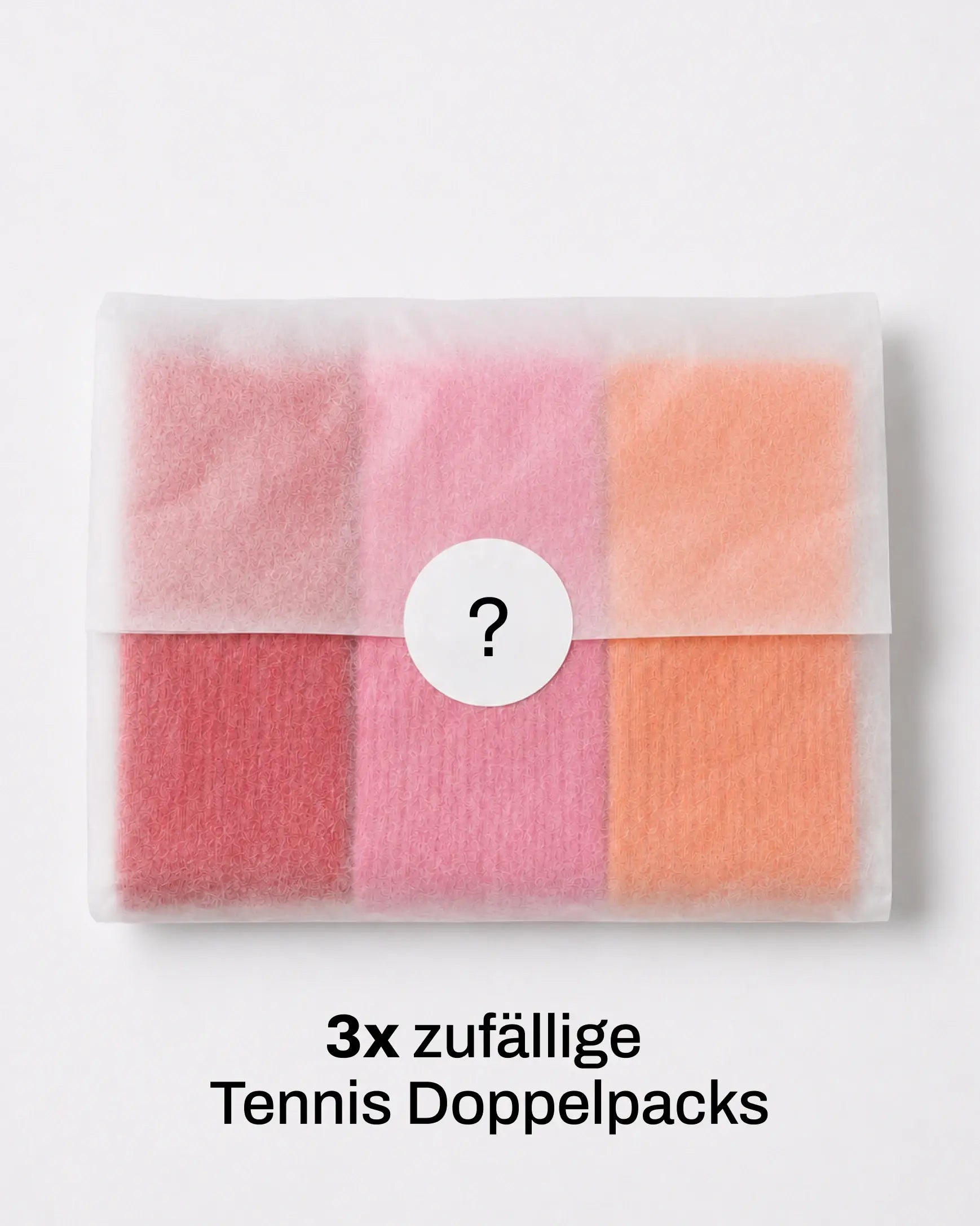 Einfarbige Tennissocken im Mystery Bundle