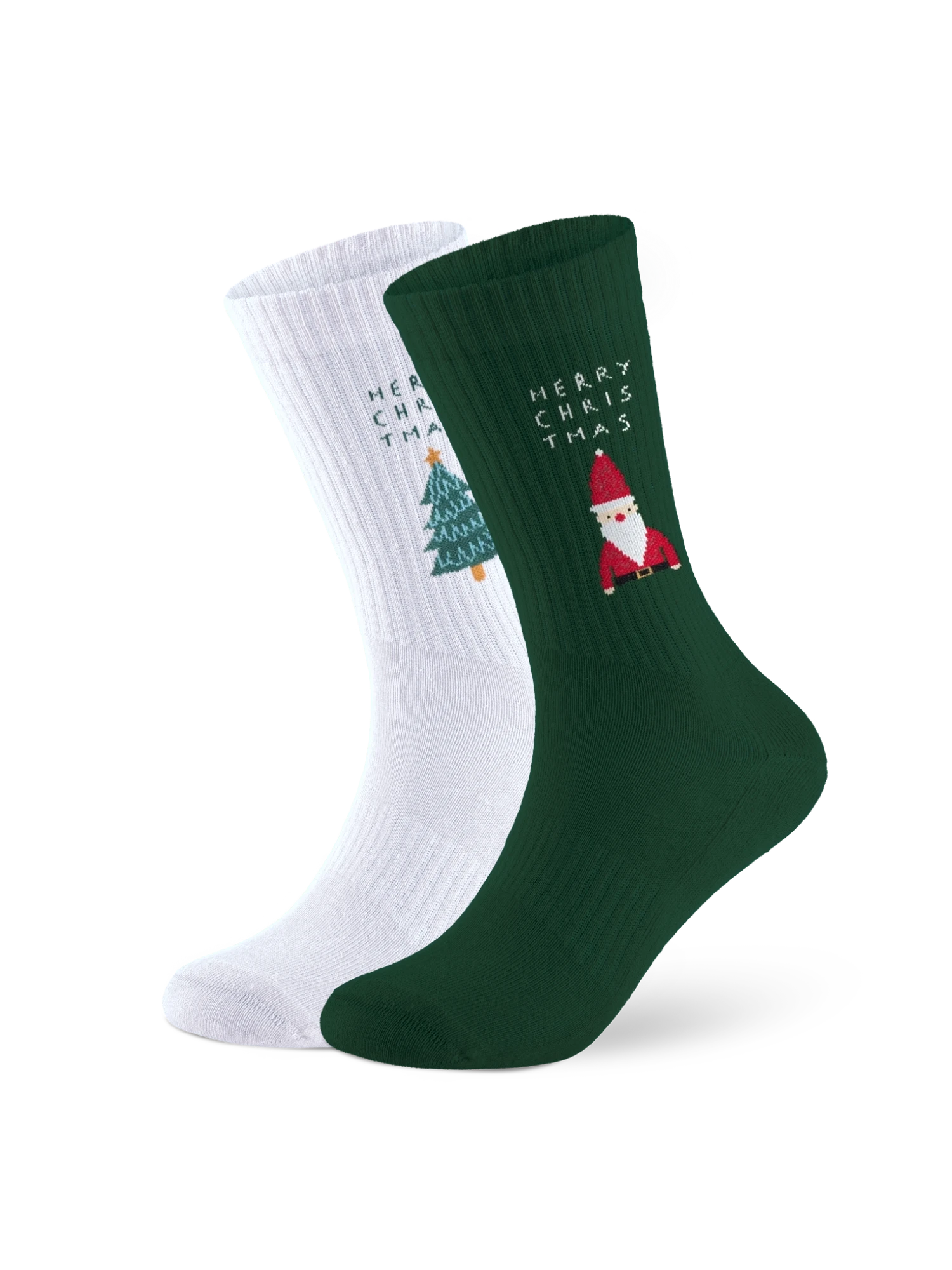 Tennissocken-Set Joyful (Santa & Tree)