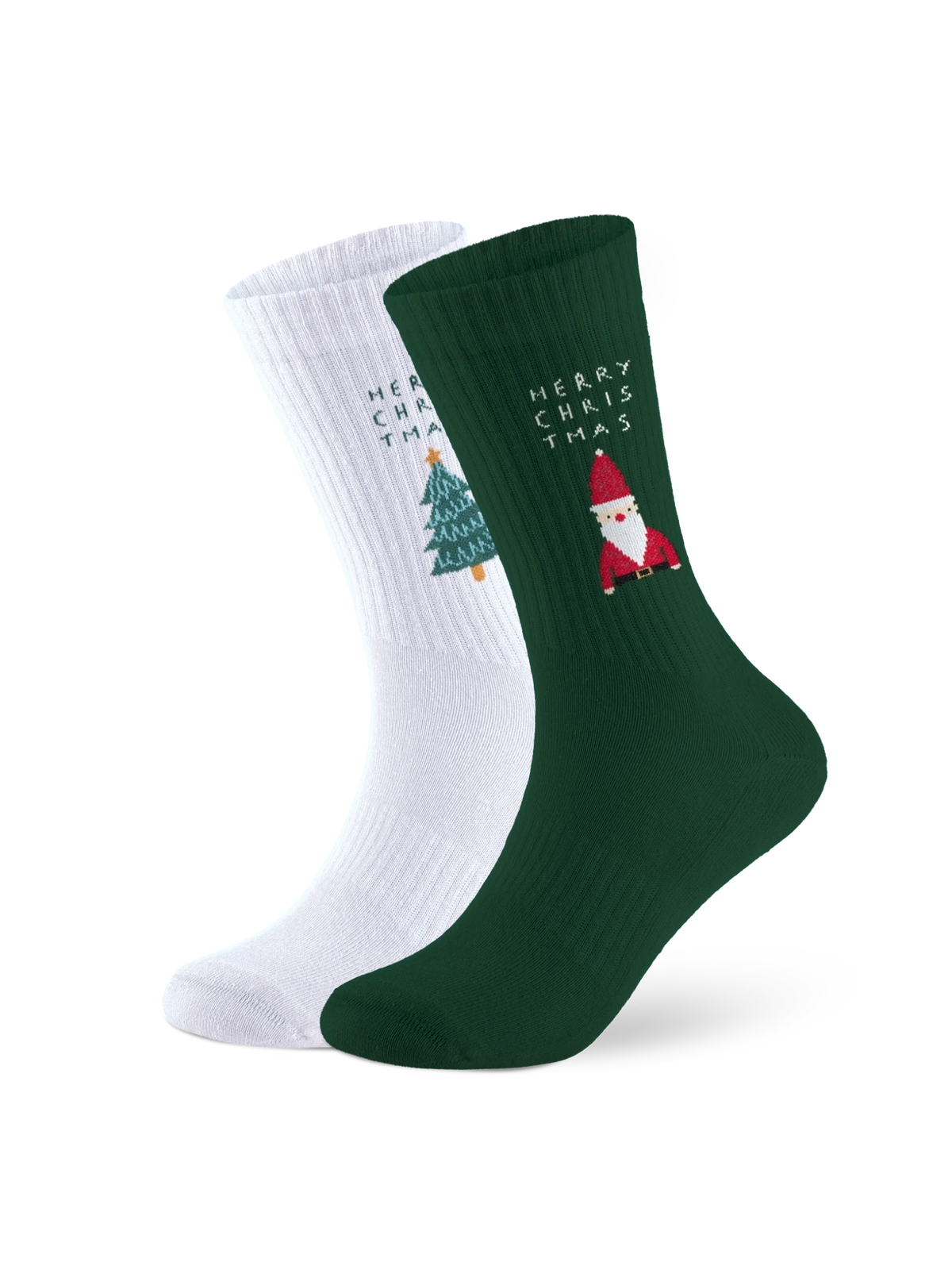 Tennissocken-Set Joyful (Santa & Tree)