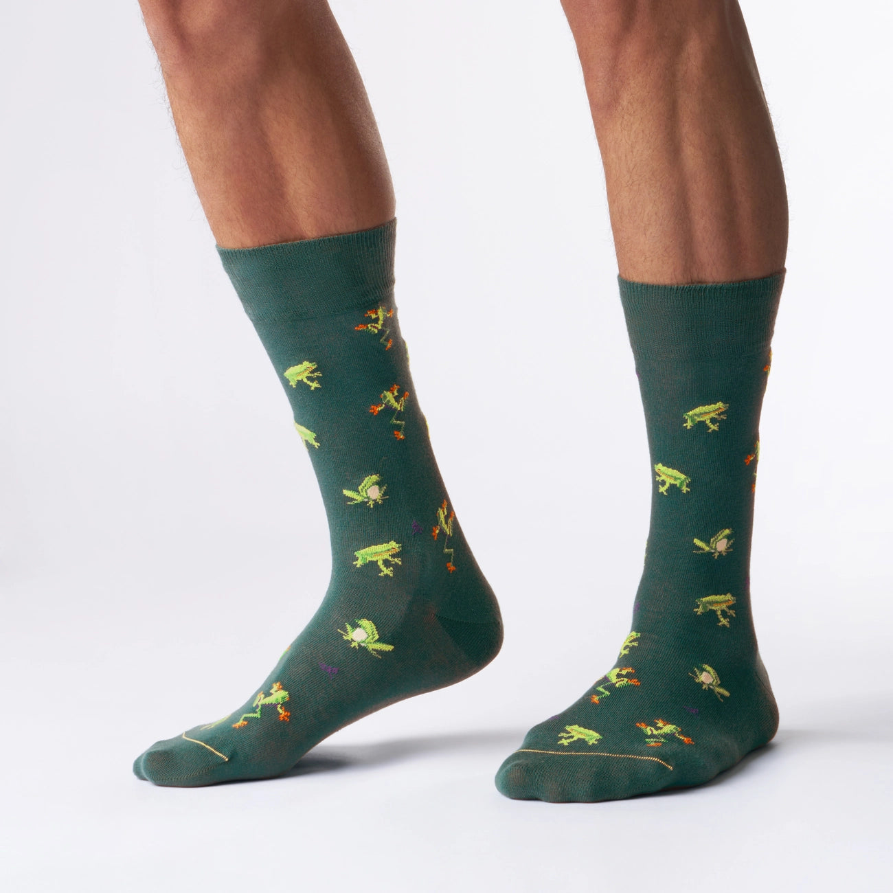 Frosch_motiv_socken_fußbild_Nachhaltig