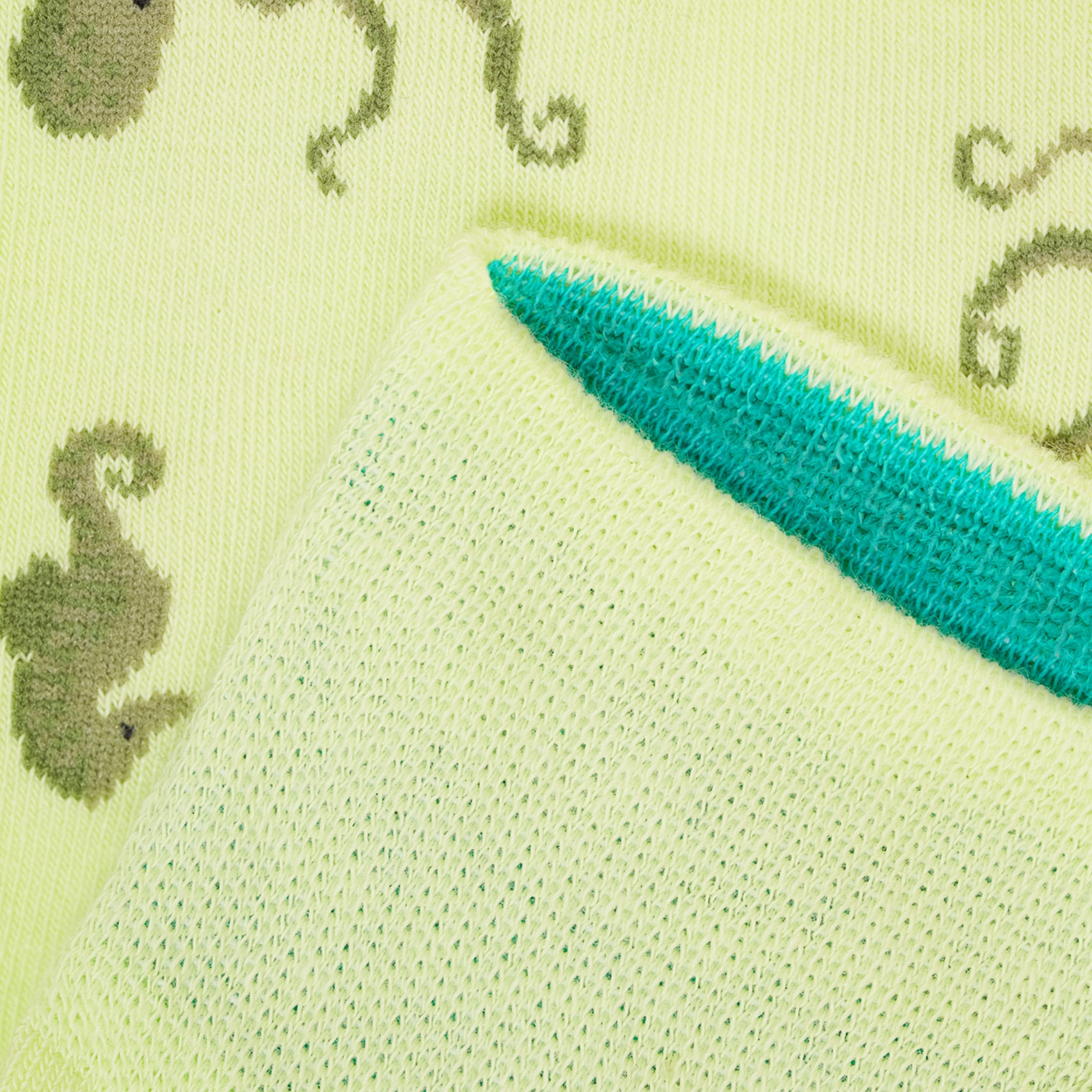 Octopus_gemusterte_socken gelb socken motiv socken lustige socken sommer socken nachhaltige socken detail