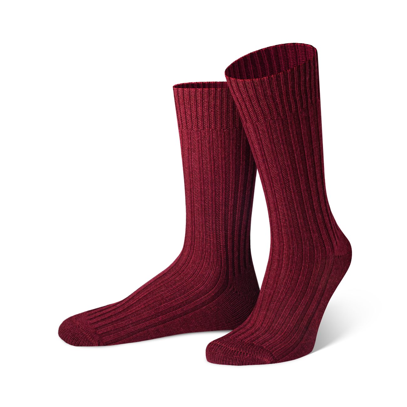 merino wool socks red