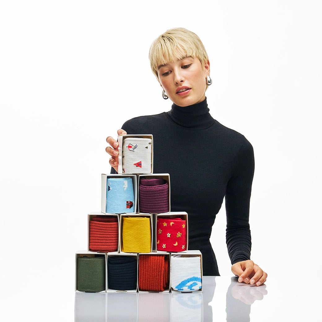 Advent Calendar Christmas Socks Advent Calendar Christmas Socks