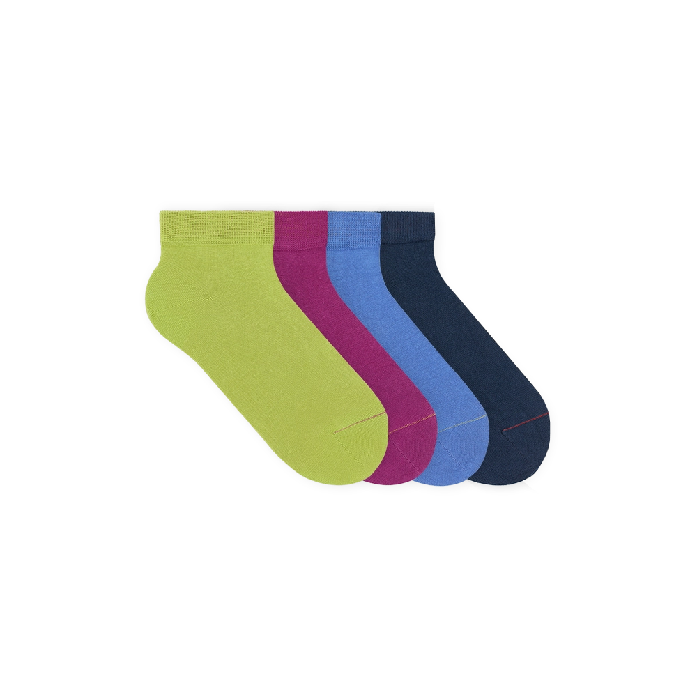 kurze sneaker socken set bunt - multicolor classic sneaker socks 