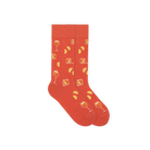 aperol spritz motif socks fun cocktail view