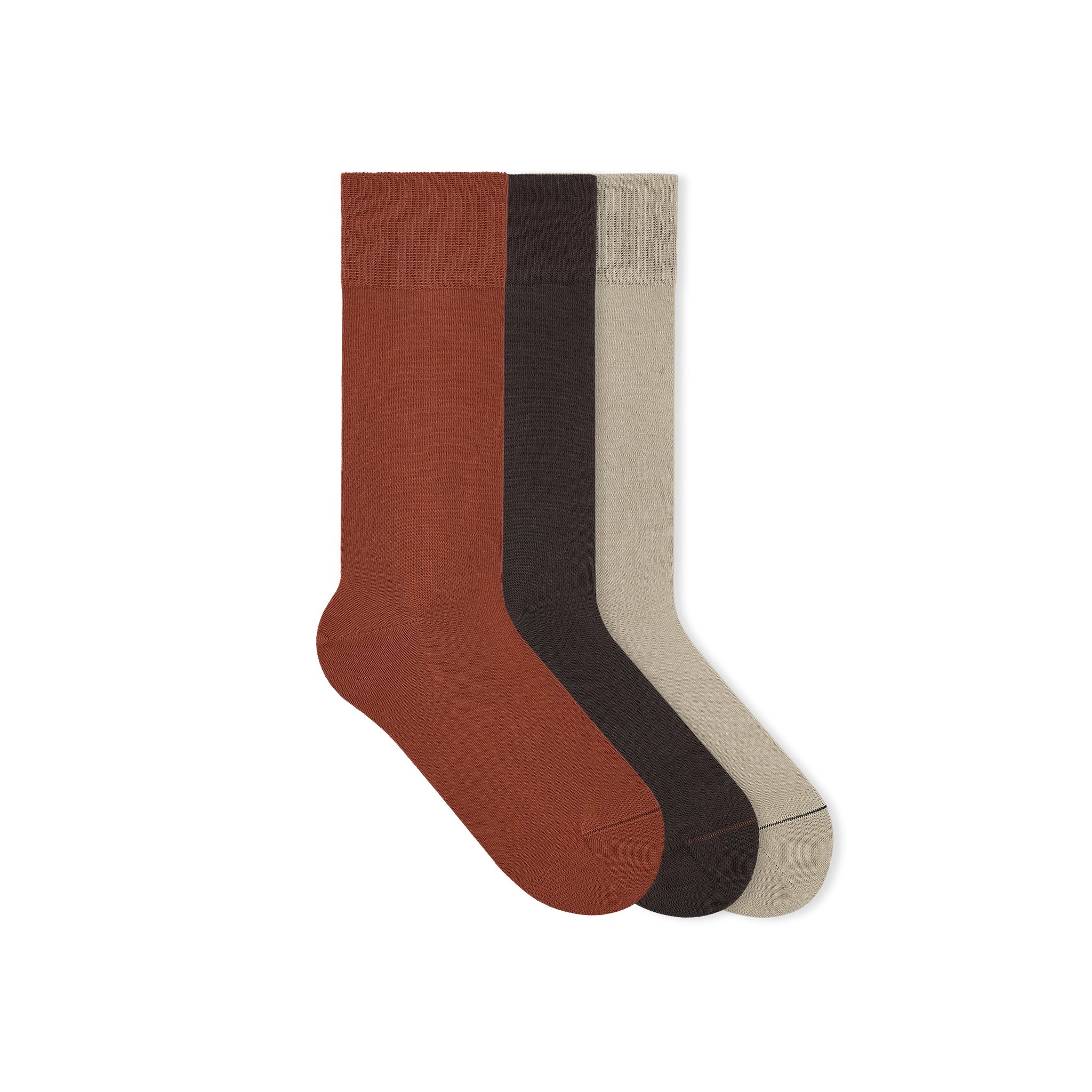 cream-orange-brown-socks-classic-socken-est