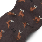 brown-socks-braune-socken-gemustert-renntier-icons