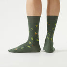 ente-socks-fuchs-socken-model-green